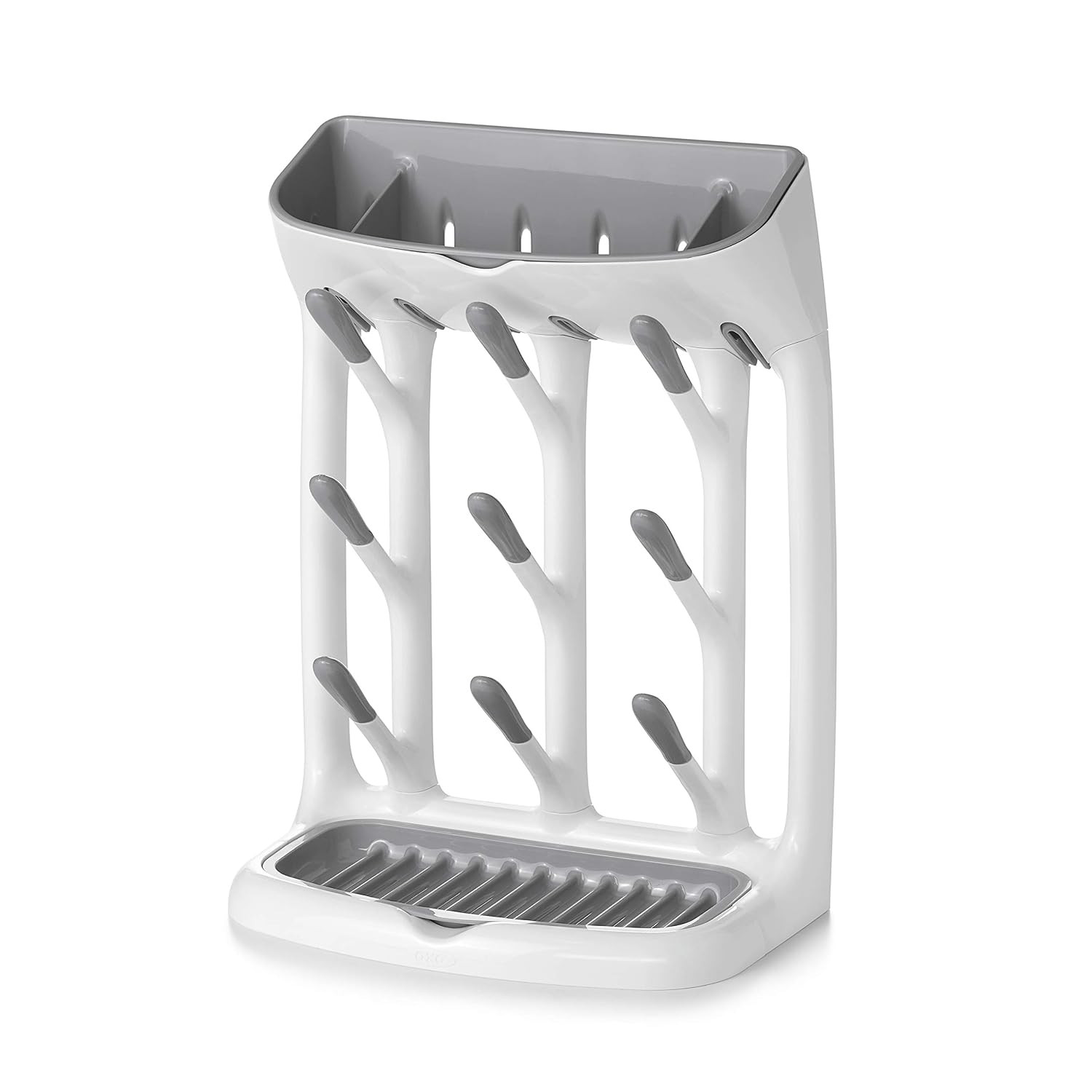 OXO Tot Space-Saving Bottle Drying Rack, Baby Bottle Organizer for Countertop | Amazon (US)