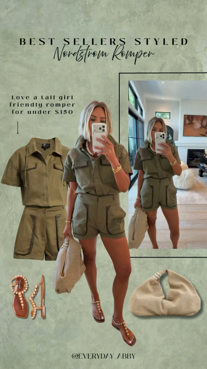 A tall girl friendly romper is so hard to find but this one is perfect, trust me! So cute for Fall too 👏🏻

#LTKdayinmylife #LTKgrwm #LTKootd