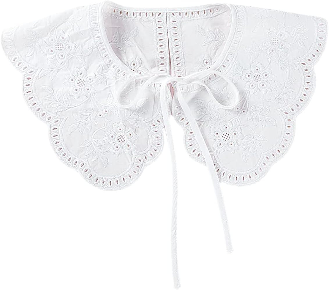 Detachable Fake Lace Collar Decorative Choker for Women's Dresses and Sweater | Amazon (US)