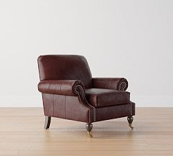 Brooklyn Leather Chair | Pottery Barn (US)