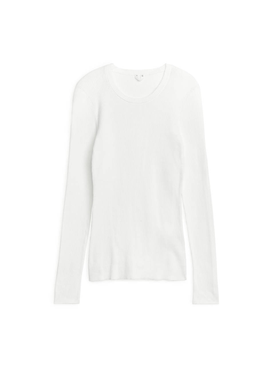 Gerippter Baumwollpullover | ARKET (US&UK)