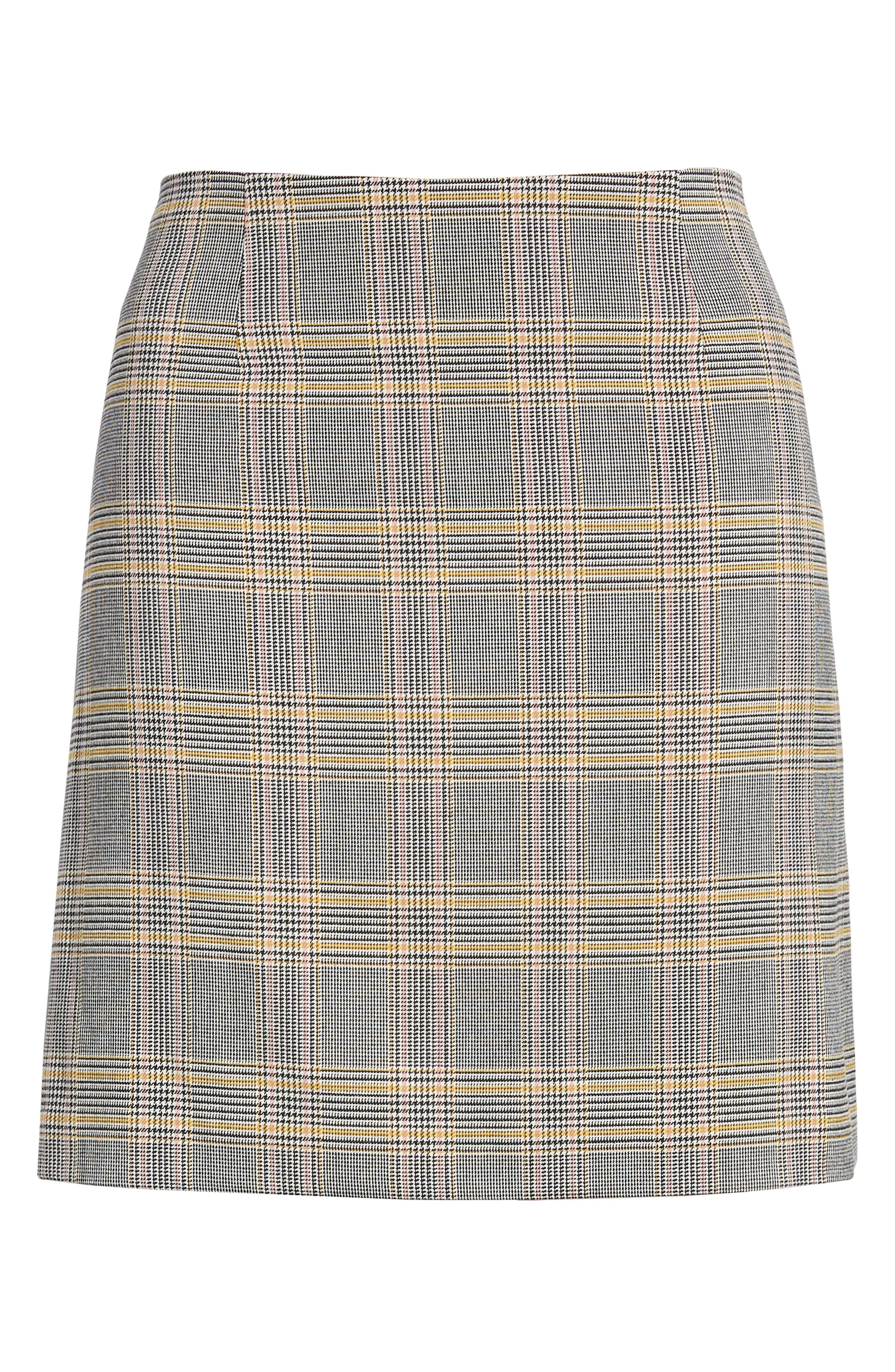 Menswear Plaid Miniskirt | Nordstrom