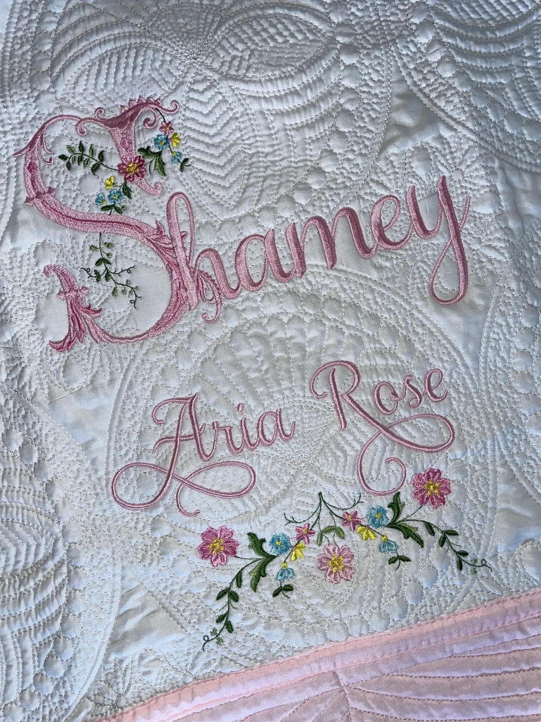 Personalized Heirloom Baby Quilt, Baby Gift, Baby Quilt, Shower Gift, Special Gift ,personalized ... | Etsy (US)