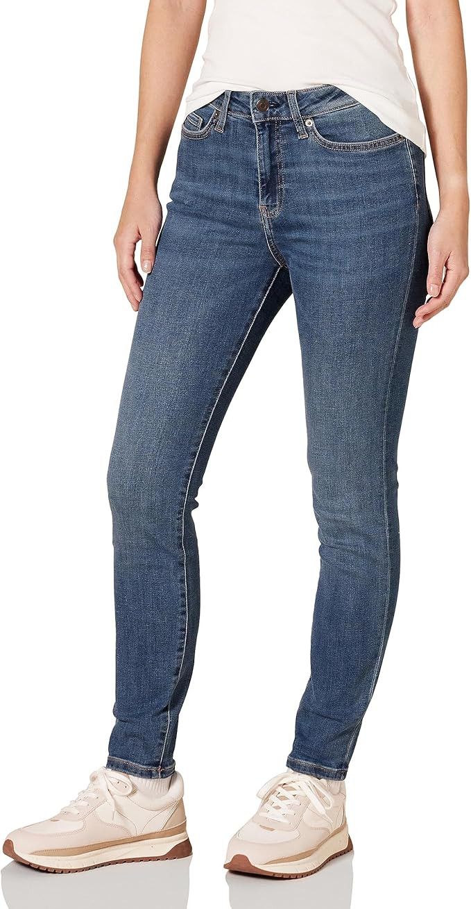 Amazon Essentials Women's High-Rise Skinny Jean - Discontinued Colors | Amazon (US)