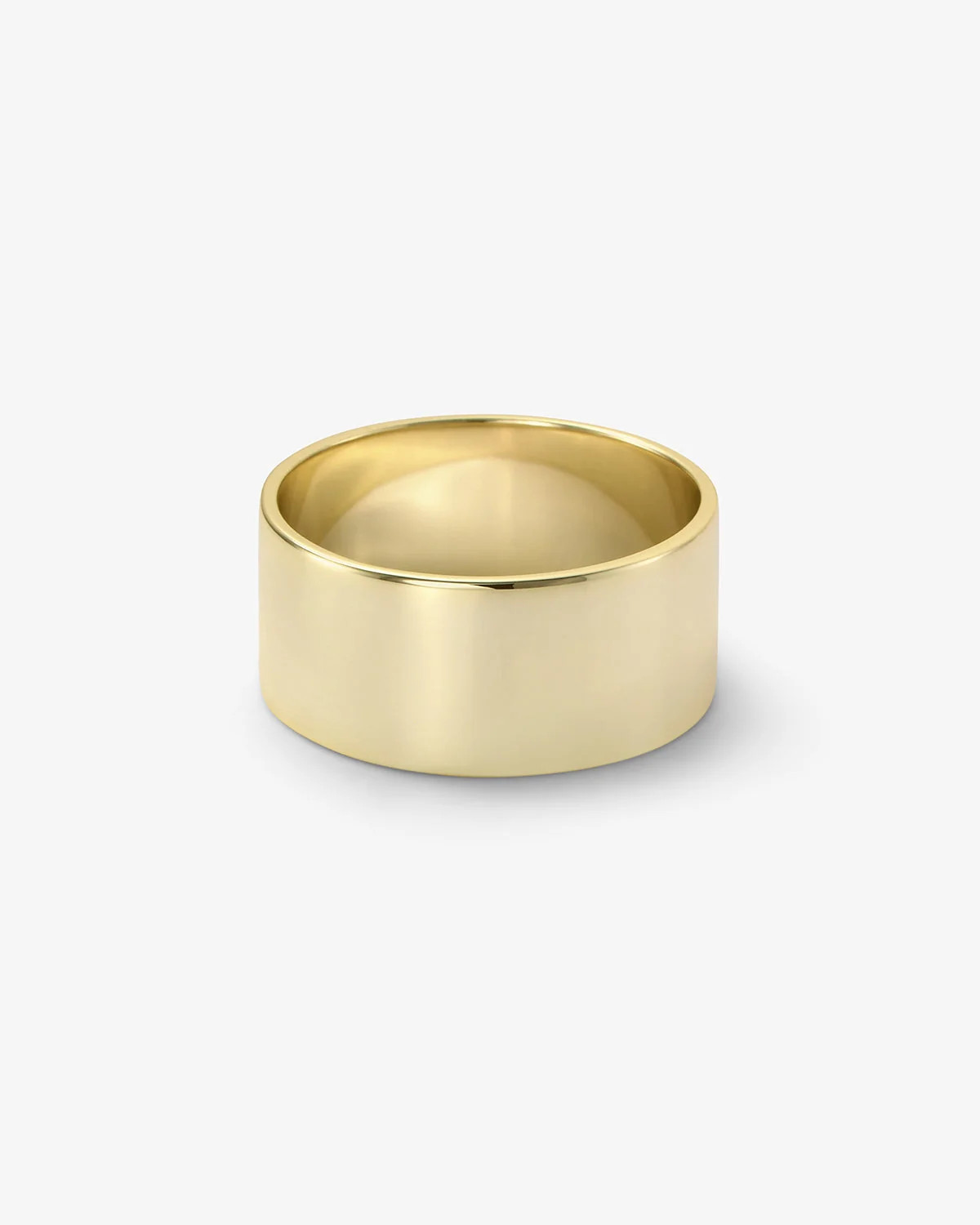 Atlas Gold Thick Band Ring | Bold Stacking Statement | Melinda Maria Jewelry