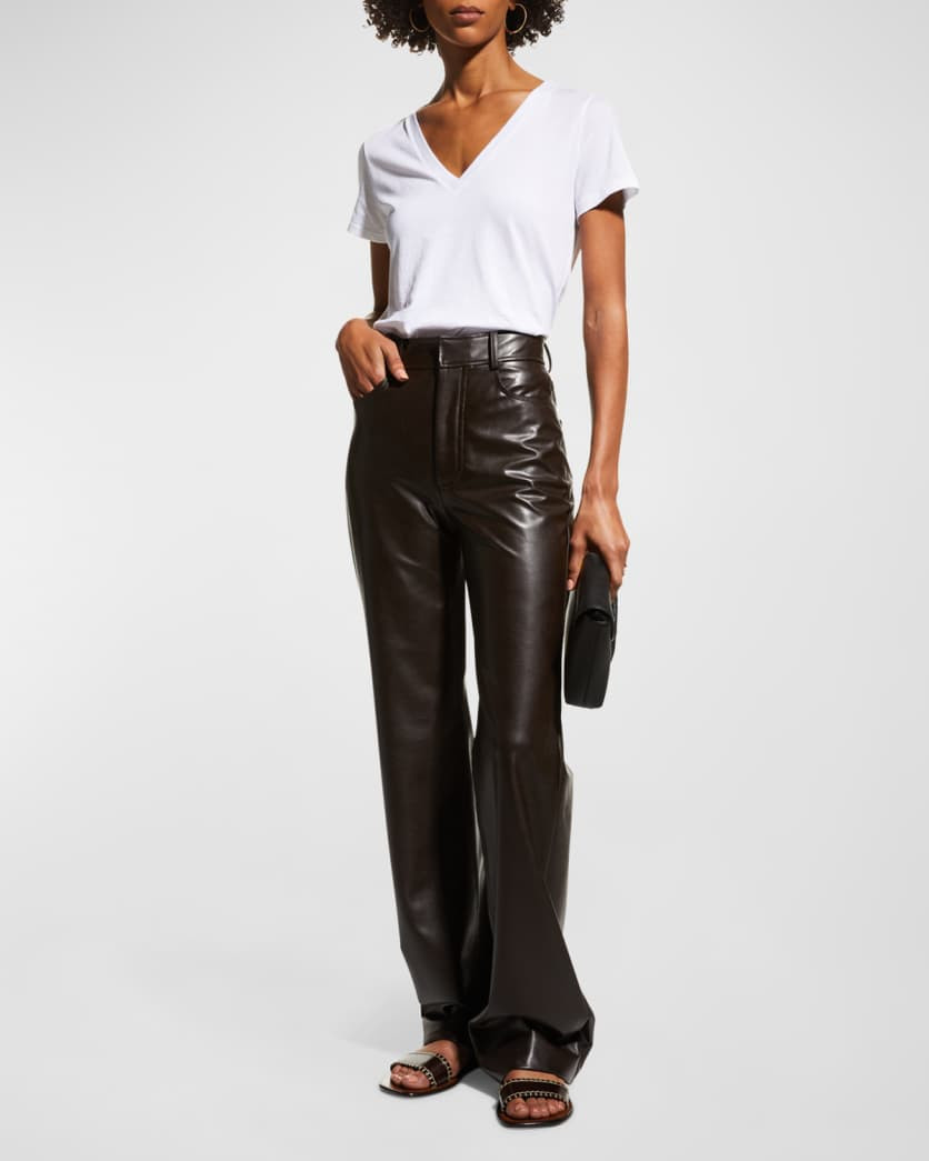 Essential Pima Cotton V-Neck Tee | Neiman Marcus