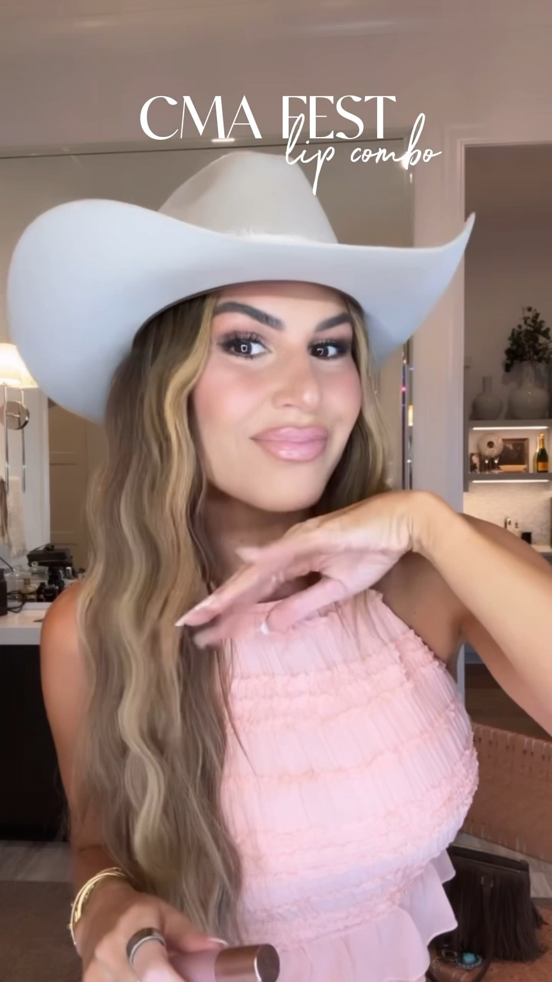 CMA fest lip combo! Sharing details down below 💓 

Anywhere caffeine liner makeup forever 
Platinum lawless Lipstick 
Strawberry milk shake gloss lawless

#LTKBeauty #LTKootd #LTKdayinmylife