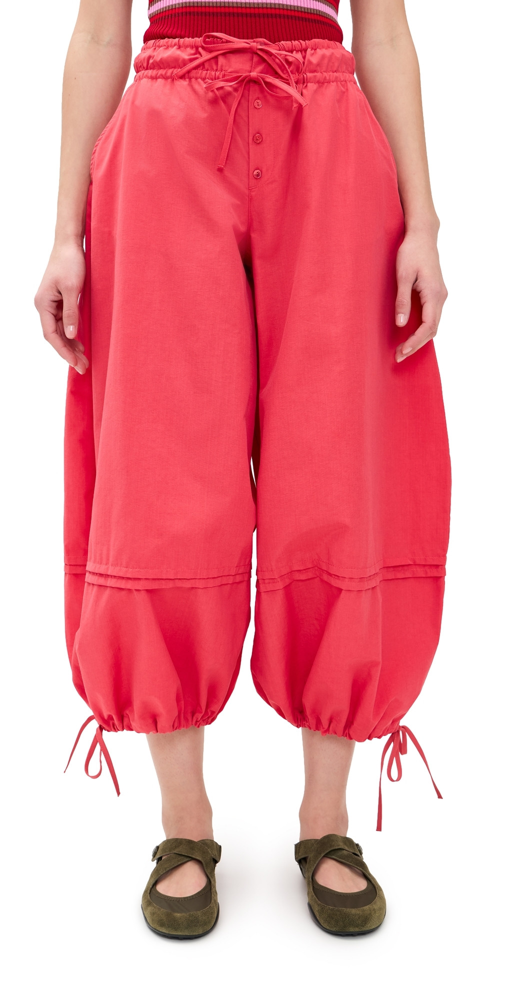 Damson Madder Frida Balloon Pants Red 14 | Shopbop