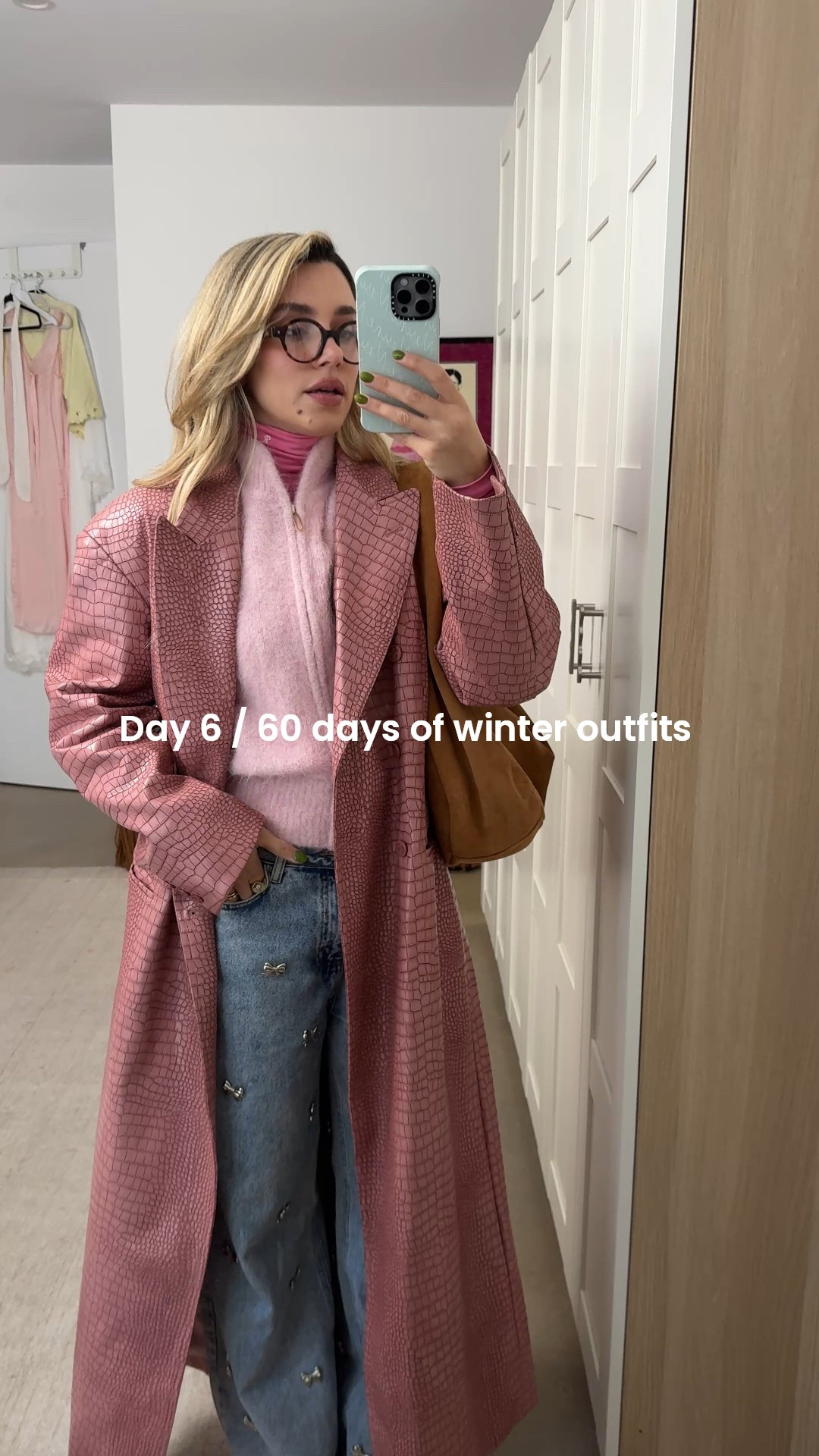 Day 6/60 days of winter outfits! 
A very realistic layered look to brave the cold! This is the exact reason I size up in all of my coats 🤣🩷 

#LTKwinter #LTKstyletip #LTKaustralia
