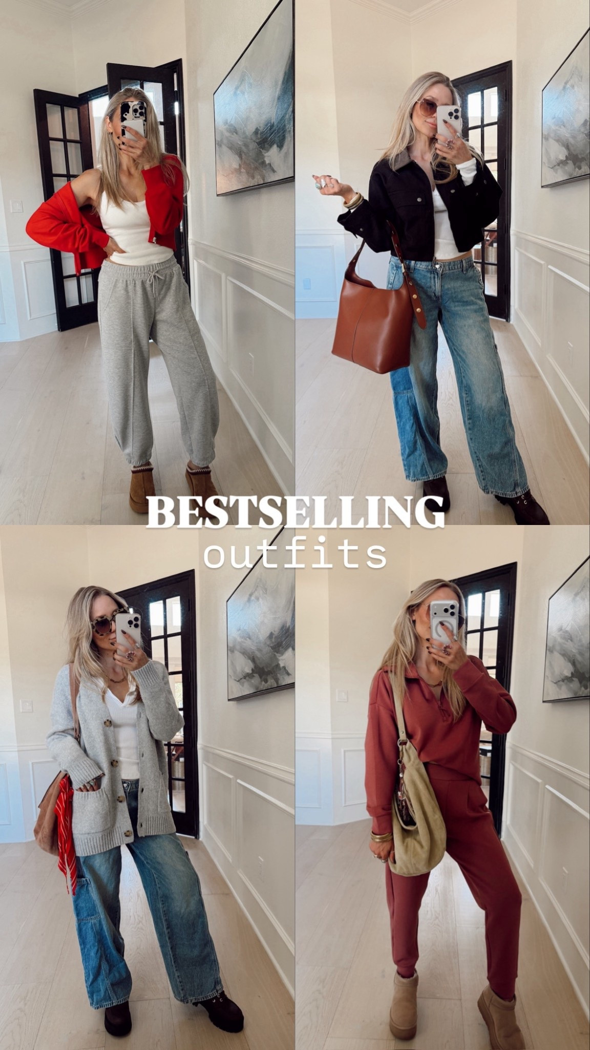 Trending and best selling outfits that I’ve shared recently! Y’all are loving these and I’m so happy🙌🏼 each of these outfits is made up of affordable Walmart finds. 

📍Where to wear: dates, anniversary, girls brunch, weekend outings, sporting events, work // office , travel day, road trips, flights, target, shopping days, meetings, beach , pool, resort, workout, running errands. 

Ootd, outfit Inspo, fashion finds, trending, cozy, casual outfits, modest outfit, classy casual, look for less, fall fashion 2025, free people, designer, girly, chic, trendy, elevated basics, everyday style, fall wear, fall fashion, fall style, fall ootd, Ugg season, fall style edit, LTK outfit inspo, Amazon fall fashion, Walmart Fall fashion, designer inspired looks, Target fashion, Target finds. 



#LTKFindsUnder50 #LTKStyleTip #LTKItBag