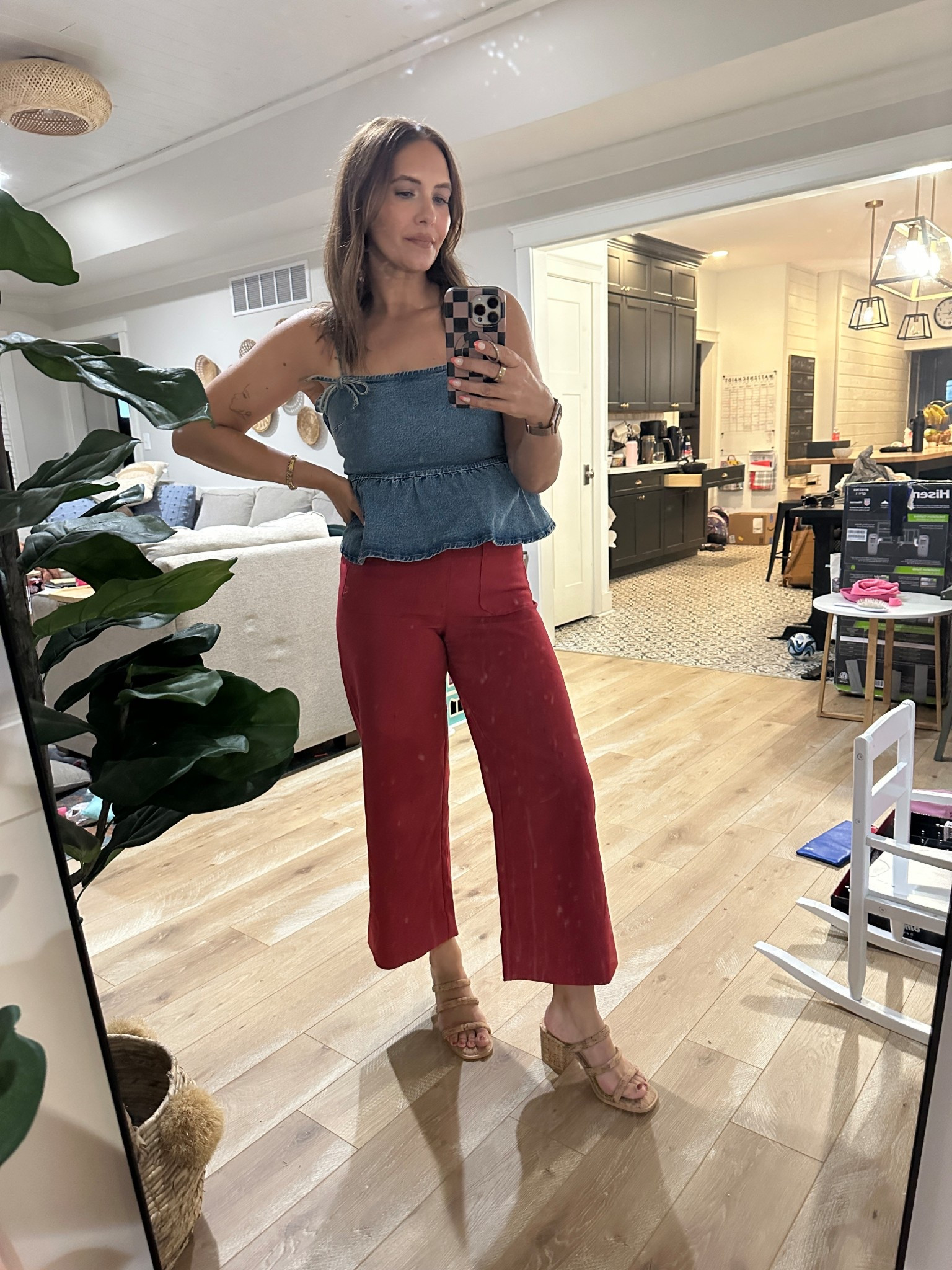 This combo is classic! Top is true to size. 

#LTKStyleTip #LTKOver40 #LTKMidsize