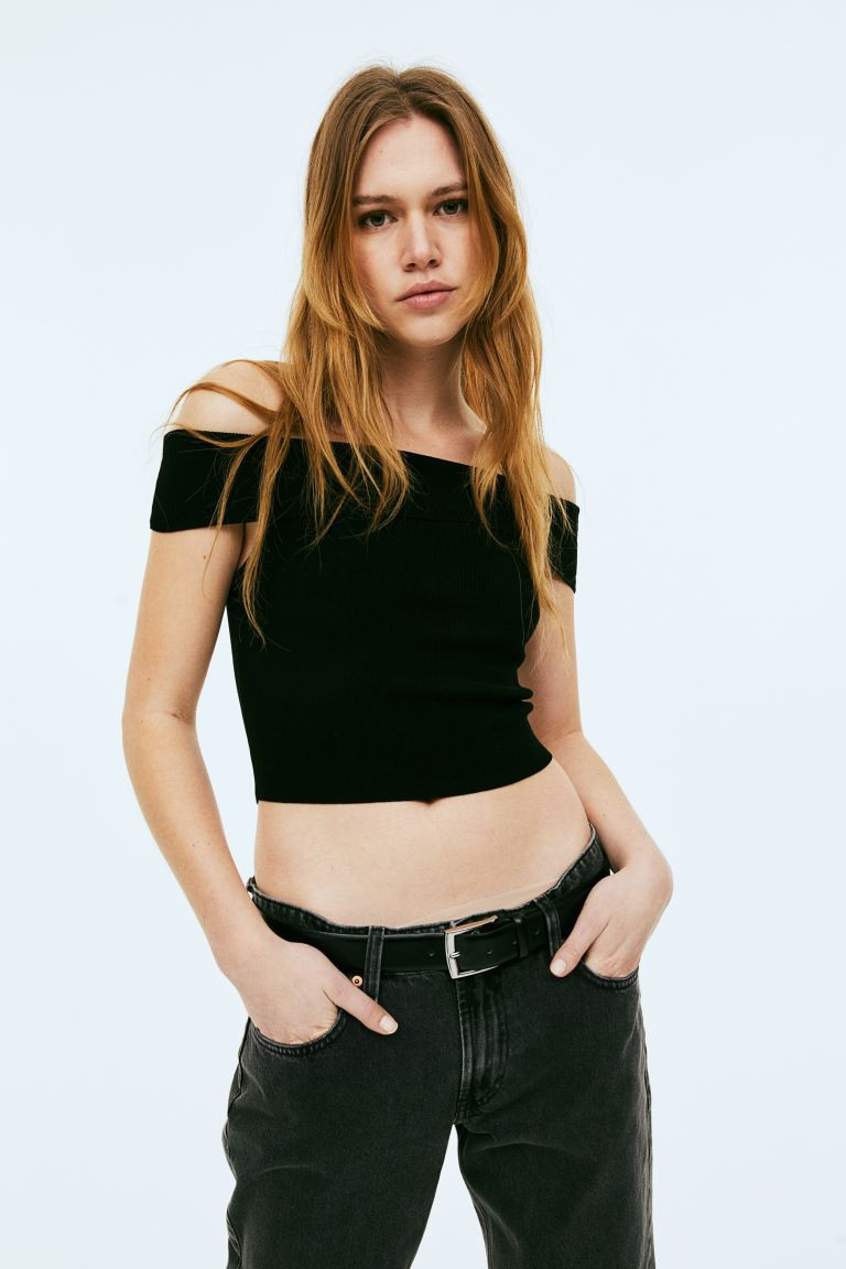 Top épaules nues sans manches | H&M (FR, IT, ES, PT, BE)