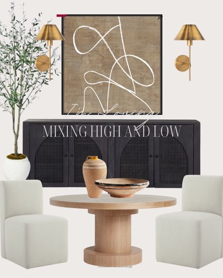 Mixing high and low to create your unique esthetic!! Loving this dining room
Inspo especially the dining room chairs (which I now have)!

#LTKstyletip #LTKsalealert #LTKhome