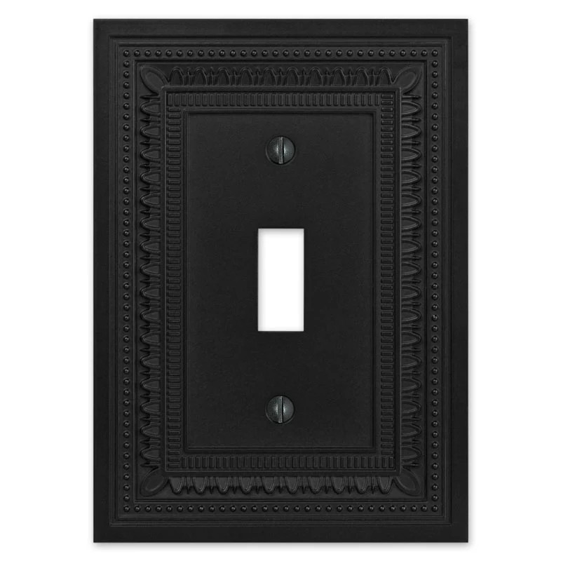 Filigree Border - Matte Black | Amerelle