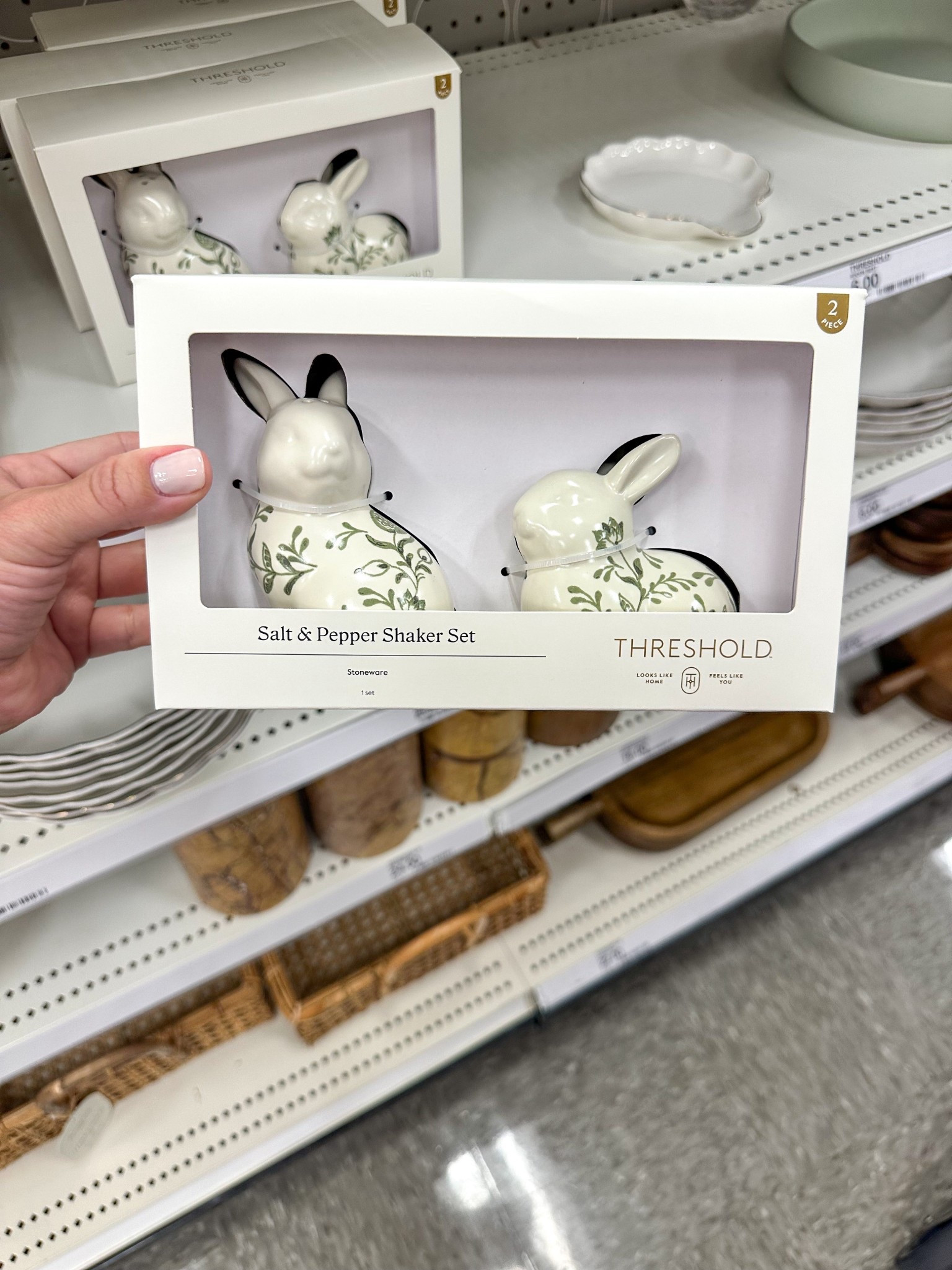 The cutest salt and pepper shakers for spring 
#springdecor #target #easterdecor #saltandpeppershaker 

#LTKHome #LTKSeasonal