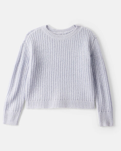 Girls Long-Sleeve Sweater - Blue | Carter's Inc
