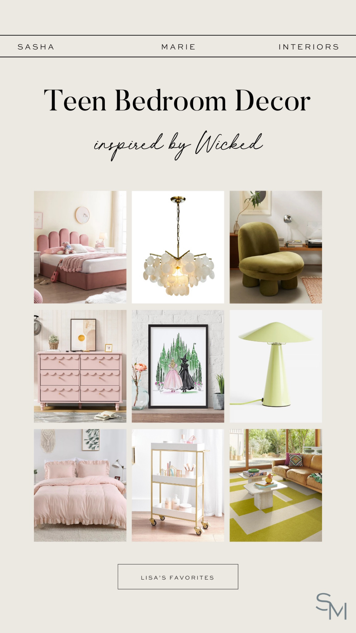 Create a teen bedroom design with flair inspired by the new release of Wicked! 

#LTKWatchNow #LTKHome #LTKKids