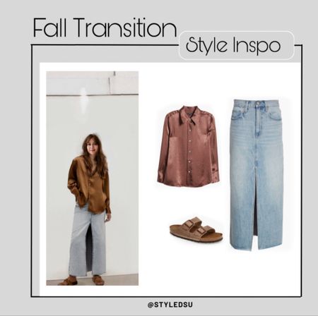 Travel outfit inpso. Summer outfit inspo. 
Brown satin blouse 

Mid Rise Denim Maxi Skirt
BLANKNYC

Denim midi skirt 
How to style a denim midi skirt for fall 
How to style a jeans midi skirt for fall
Fall style inspo 2023
Nordstrom fall style inspo, 
Birkenstock for fall 
Revolve fall essentials 
Shopbop 
Revolve sale
Revolve ambassador 
Fall outfit ideas , fall outfit inspo, Floral dress with knee high boots , Fall fashion, fall style 2023, fall , fall booties, fall boots, fall boots2023, fall booties, fall bags, fall basics, fall clothes, fal lclothes womens, fall capsule, fall capsule wardrobe, capsule wardrobe fall, fall concert, fall clothing, fall fashion, fall fashion 2023, fall family photos, fall inspo, fall looks, Nashville fall, fall outfits , fall outfits 2023, fall 2023 outfits , fall photoshoot, fall photos, fall shoes, fall sweaters, fall style, fall trends, fall trends 2022, fall 2023 trends , fall transition, fall tops, early fall, fallphotooutfit, fall family photo outfit , family photo outfit fall

Floral dress with knee high boots 
Fall outfit ideas

outfit inspo, fashion inspo, content creator, basic style , style inspo , street style, fashion style, outfit inspo, parisian style, styling inspiration, 
capsule wardrobe, style inspo, fashion blogger, neutral colors, minimalist, minimal fashion, blazer, basic style , style inspo , street style, fashion style, outfit inspo, parisian style, styling inspiration, ootd . 

basic style , style inspo , street style, fashion style, outfit inspo, parisian style, styling inspiration, 

fall outfits , fall booties , 
booties, isabel marant boots , tan sweater, cardigan, fall sweater, fall cardigan, tan jacket, beige jacket, fall jeans, fall denim, misa Los Angeles dresses, fall dresses, fall floral mini dress, black top, black long top, fall top, orange cardigan 

ltk bump , ltk sale , ltk find , ltk baby, ltk curves, ltk family , ltk sale alert, ltk style tip , ltk under 100, ltk under 50  

#LTKSale #LTKbump


#LTKFindsUnder50 #LTKFindsUnder100 #LTKTravel