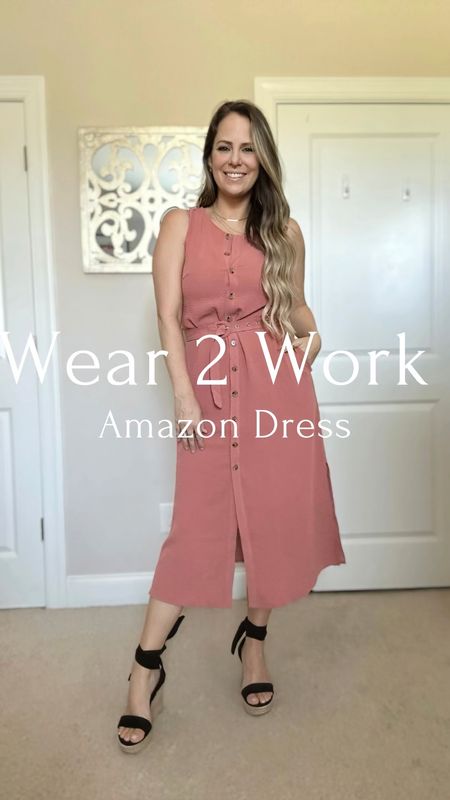 Follow me & THEN Comment LINK to get this look sent directly to your DMs 💞 
**Make sure you are following me before requesting the link- IG won’t deliver the DM if you aren’t following me! 💞

Order this for your Monday work fit ❤️ it currently has a 20% off coupon you can clip! 😊

How to shop ⤵️
💞 Follow me and then comment the word LINK and I will DM you the links to the outfit
💞Click on the @liketoknow.it link on the top of my IG page 
💞 Click the @amazon link on the top of my IG page 

Summer work outfit | Mom Style | wear to work Outfits | Casual Friday Style | Summer Fashion Trends | Amazon Fashion | Amazon dress | summer dress | work wear | office outfit | wear to work

#amazonfashion #amazonfinds #weartoworkdress
•
•
•


#affordablestyle #bloggerstyle #viralvideos #fashion #fashionbloggerstyle #fashiondaily #fashiongram #fashionstyle #instadaily #instagram #ltksalealert  #outfitoftheday #photooftheday  #viralreels #styleinspiration #stylish #mondaymotivation  #weartowork #ladyboss #selfie #ltkspring #workwear #discoverunder20k 


Follow my shop @StylingWithCC on the @shop.LTK app to shop this post and get my exclusive app-only content!

#liketkit #LTKStyleTip #LTKWorkwear #LTKVideo
@shop.ltk
https://liketk.it/4FowV

#LTKWorkwear #LTKOver40 #LTKVideo