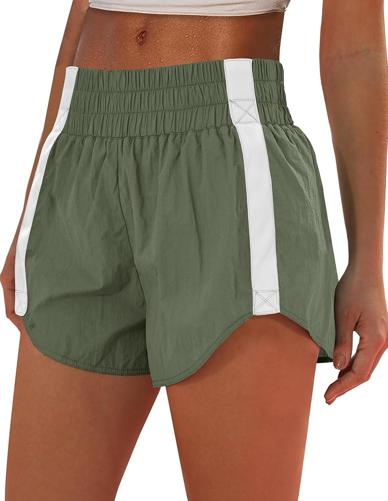 ANRABESS Womens Running Shorts Quick Dry High Waisted Summer Athletic Workout Tennis Shorts Gym S... | Amazon (US)
