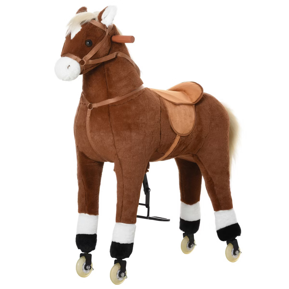 FONTOI Kids Ride-on Walking Horse with Easy Rolling Wheels, Soft Huggable Body for Kids 5-16 Year... | Target