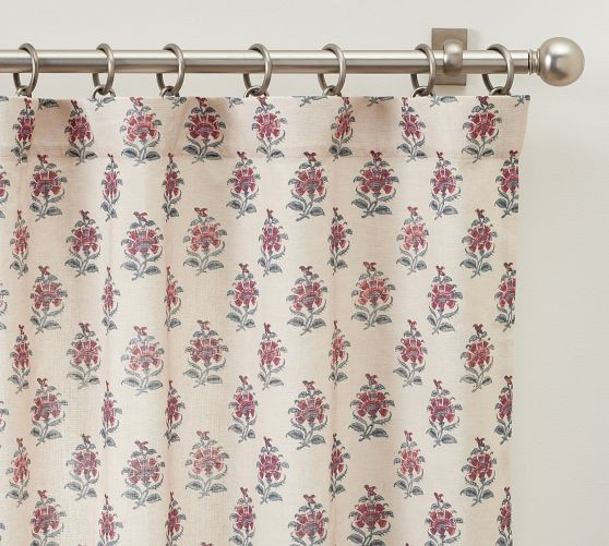 Open Box: Arnica Bhotah Floral Curtain | Pottery Barn (US)