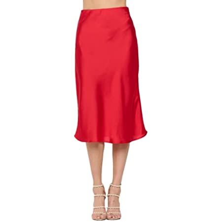 The Drop Women's Maya Silky Slip Skirt | Amazon (US)