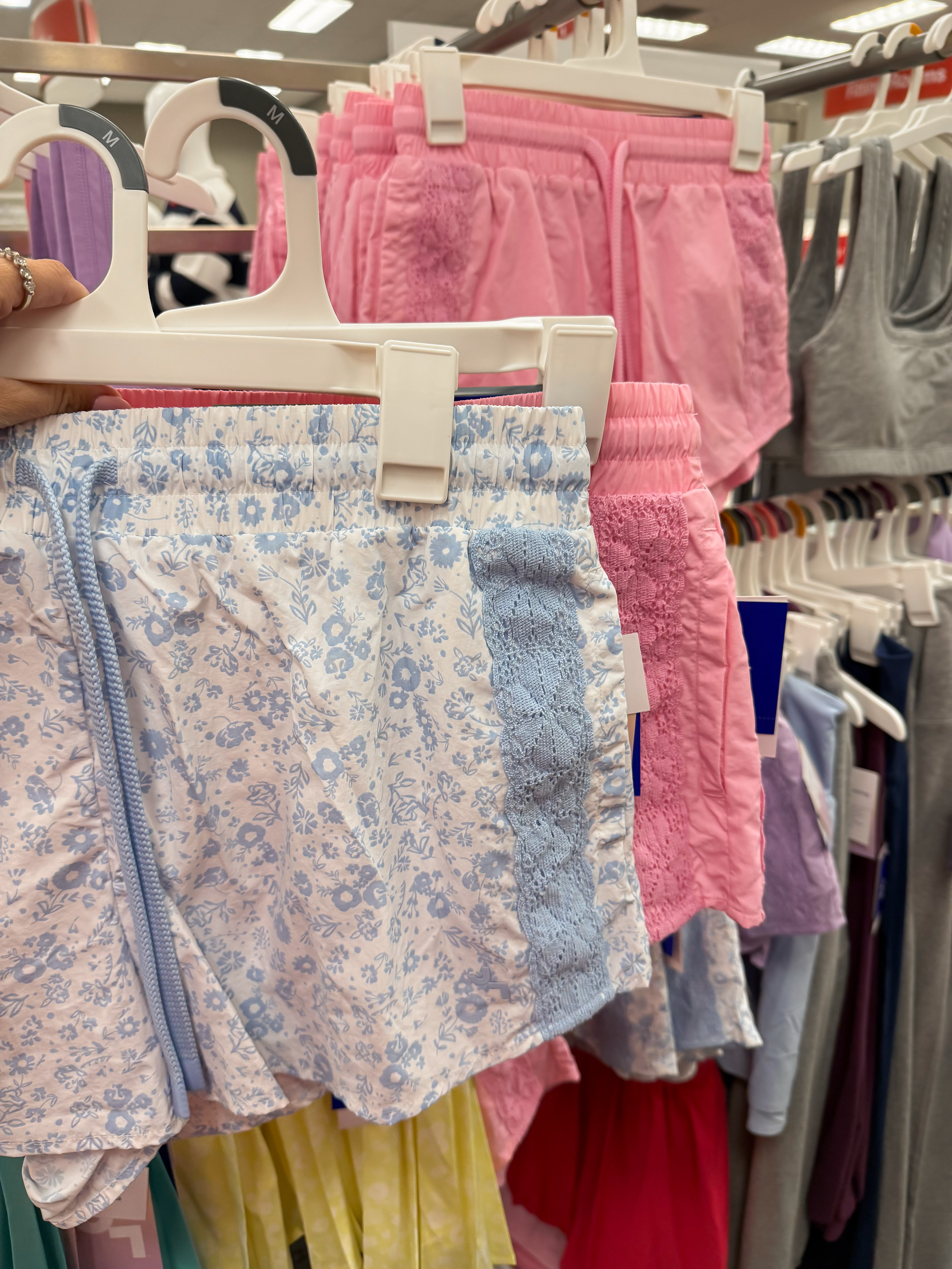 Target crochet trim shorts 

#LTKgrwm #LTKootd