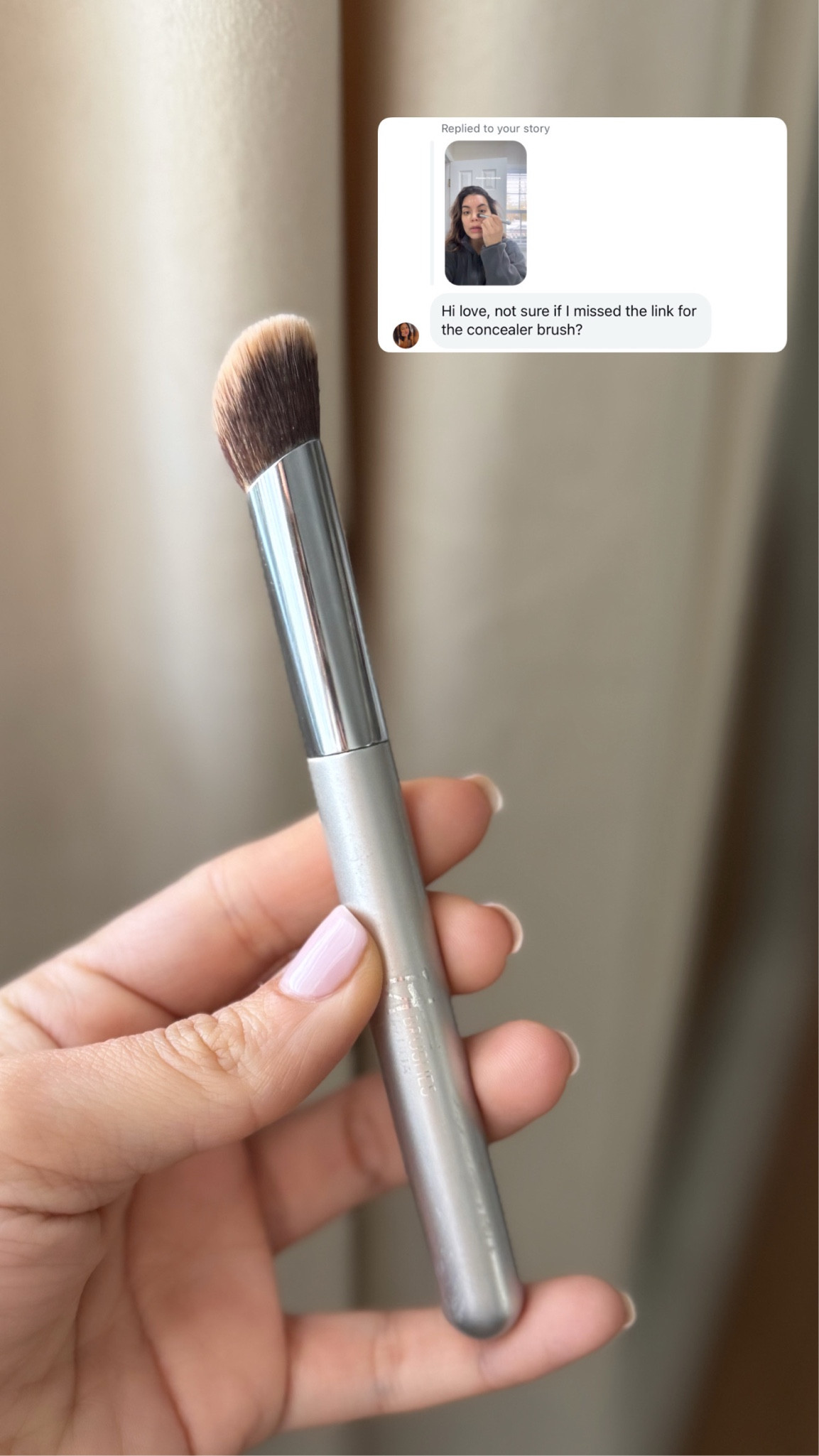 The eat concealer brush ever! 