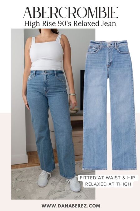 Abercrombie high rise 90s relaxed Jean Size 31

Abercrombie jeans | Abercrombie and fitch | high rise jeans | curvy jeans | jeans women | jeans curvy | midsize jeans 

#LTKmidsize #LTKSale #LTKsalealert