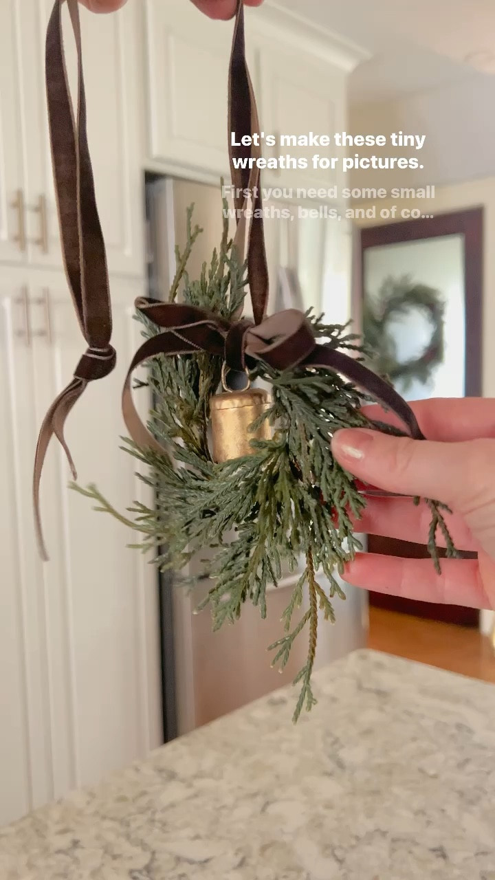 Mini DIY wreaths! 

#LTKfamily #LTKfindsunder100 #LTKHoliday