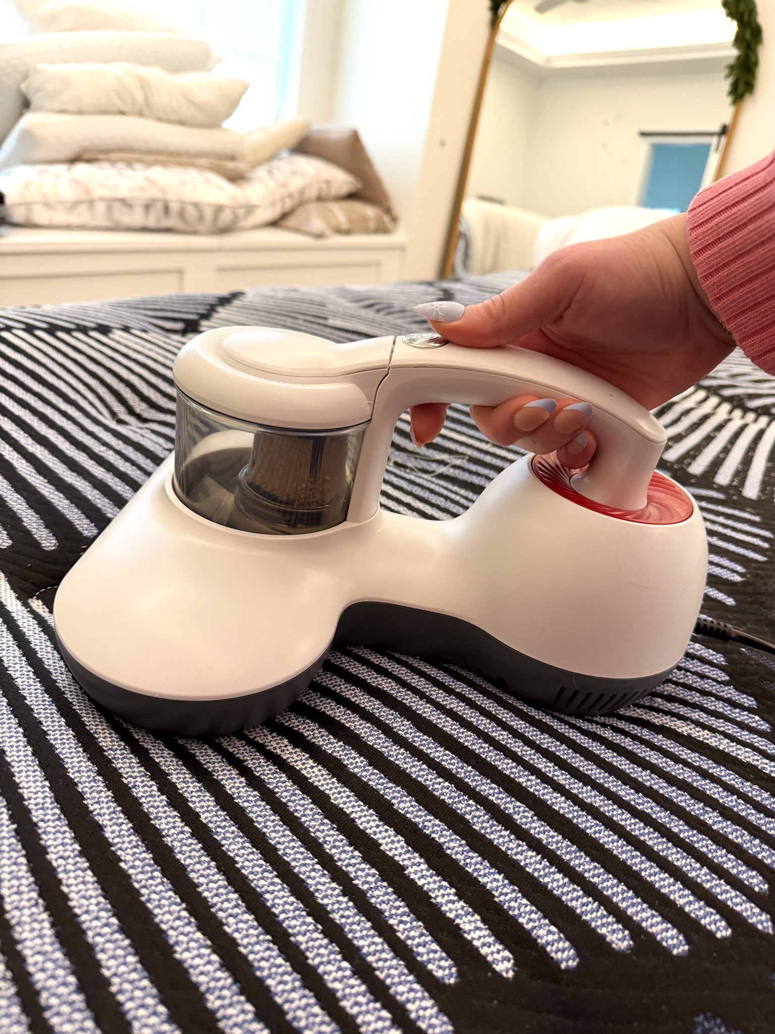 Recent purchase that I’m loving!! I use it on my mattress and couch because Charlie girl and I are both allergic to dust! It really does a good job of picking up dust you can’t see and has a HEPA filter built in. 

#LTKHome