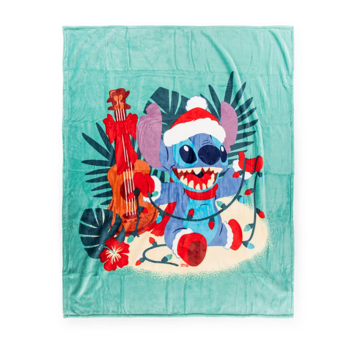 Stitch Aloha Christmas Throw Blanket | Target