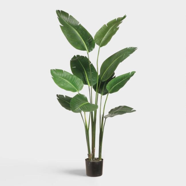 Medium Faux Bird Of Paradise Plant | World Market