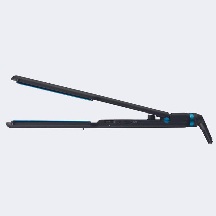 BaBylissPRO® Nano Titanium™ Limited Edition Black & Blue 1½" Ultra-Thin Flat Iron | BaBylissPRO