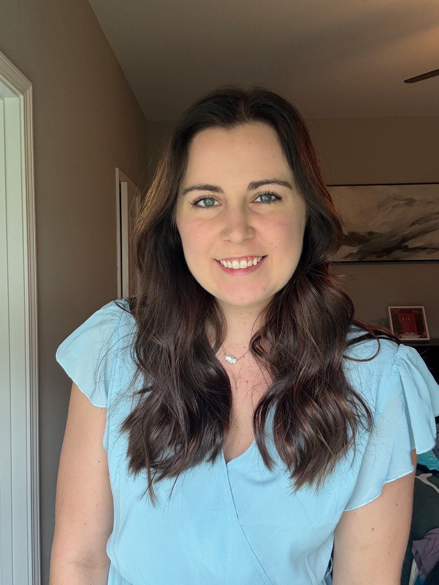 beautiful blue dress for a friend's baby shower!!

Amazon finds, ootd, outfit, summer dress, kendra scott necklace, jewelry, wrap dress 

 