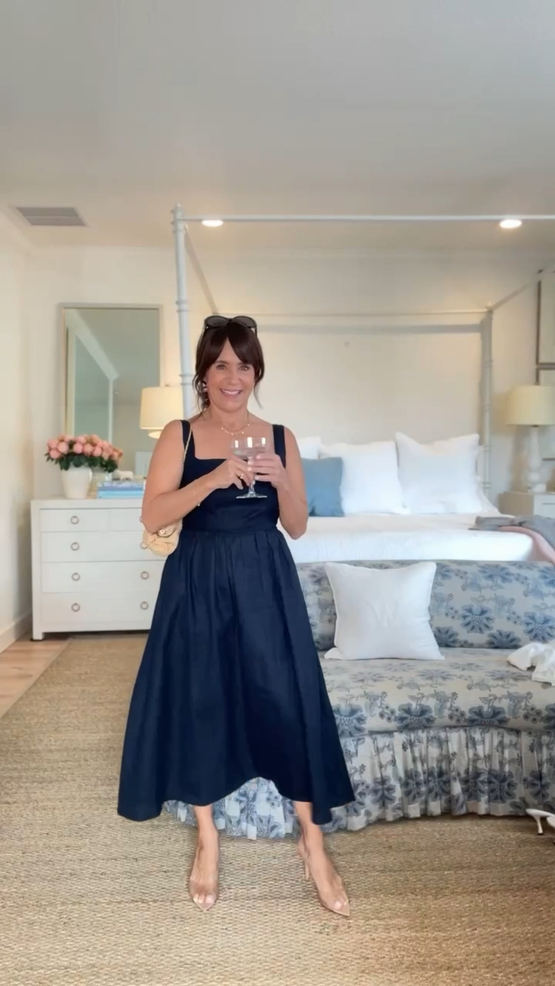 My favorite dress from Quince! I wear this dress all the time and it comes in so many colors! I’m in LA and brought it on my trip to wear with a cardigan! This is one of my highest recommendations!! 🤍

@onequince #quincepartner