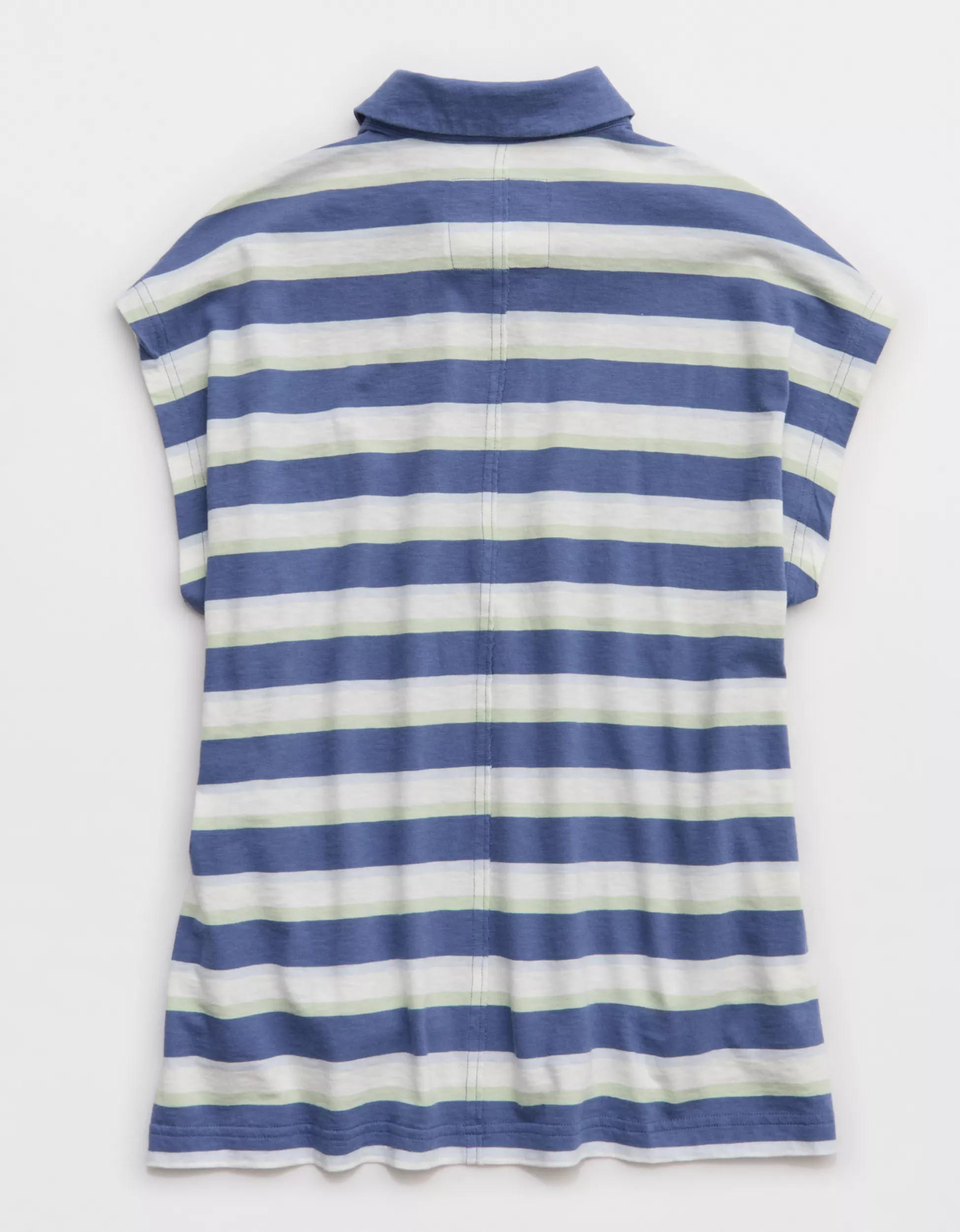 Aerie Happiest Oversized Polo T-Shirt | Aerie