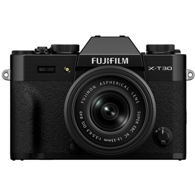FUJIFILM X-T30 III Mirrorless Camera Body, with XC13-33mm Lens Kit, Black | Target