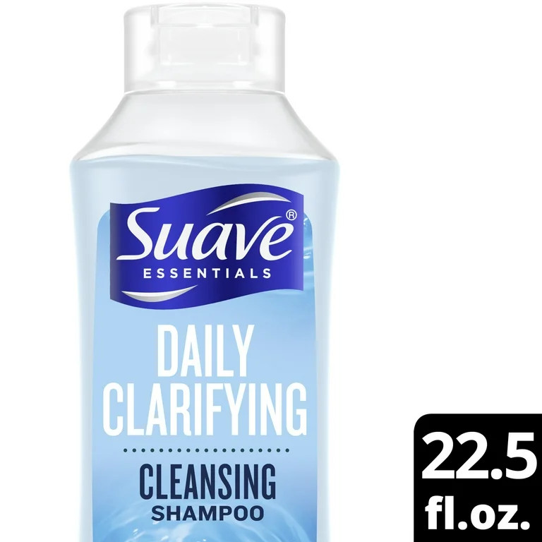 Suave Essentials Daily Clarifying & Cleansing Shampoo, 22.5 fl oz | Walmart (US)