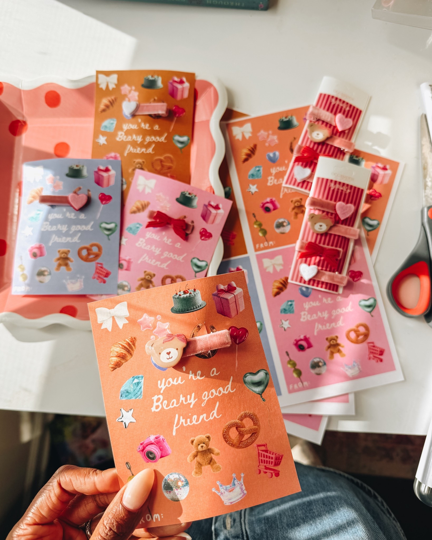 our hair clips are the perfect little non-food valentine! Especially with these fun @theeverco printables 💗🧸💝💋 

#LTKSeasonal #LTKmomlife #LTKValentine