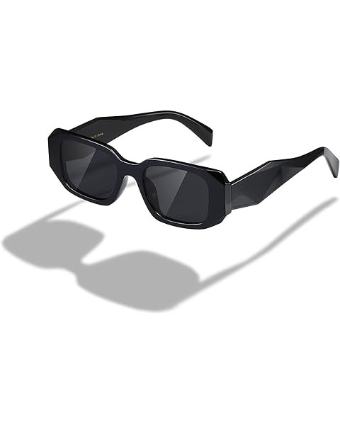 mosanana Trendy Rectangle Sunglasses for Women Men-Goulding | Amazon (US)