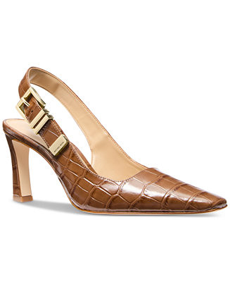 MICHAEL Michael Kors Women's Darrington Slingback Pumps - Macy's | Macy's