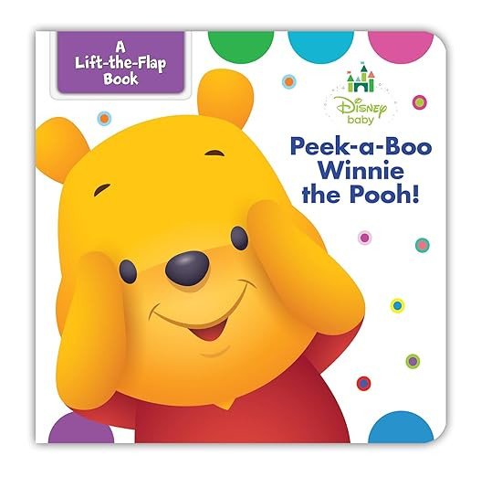 Disney Baby: Peekaboo Winnie the Pooh      Board book – Lift the flap, October 18, 2016 | Amazon (US)