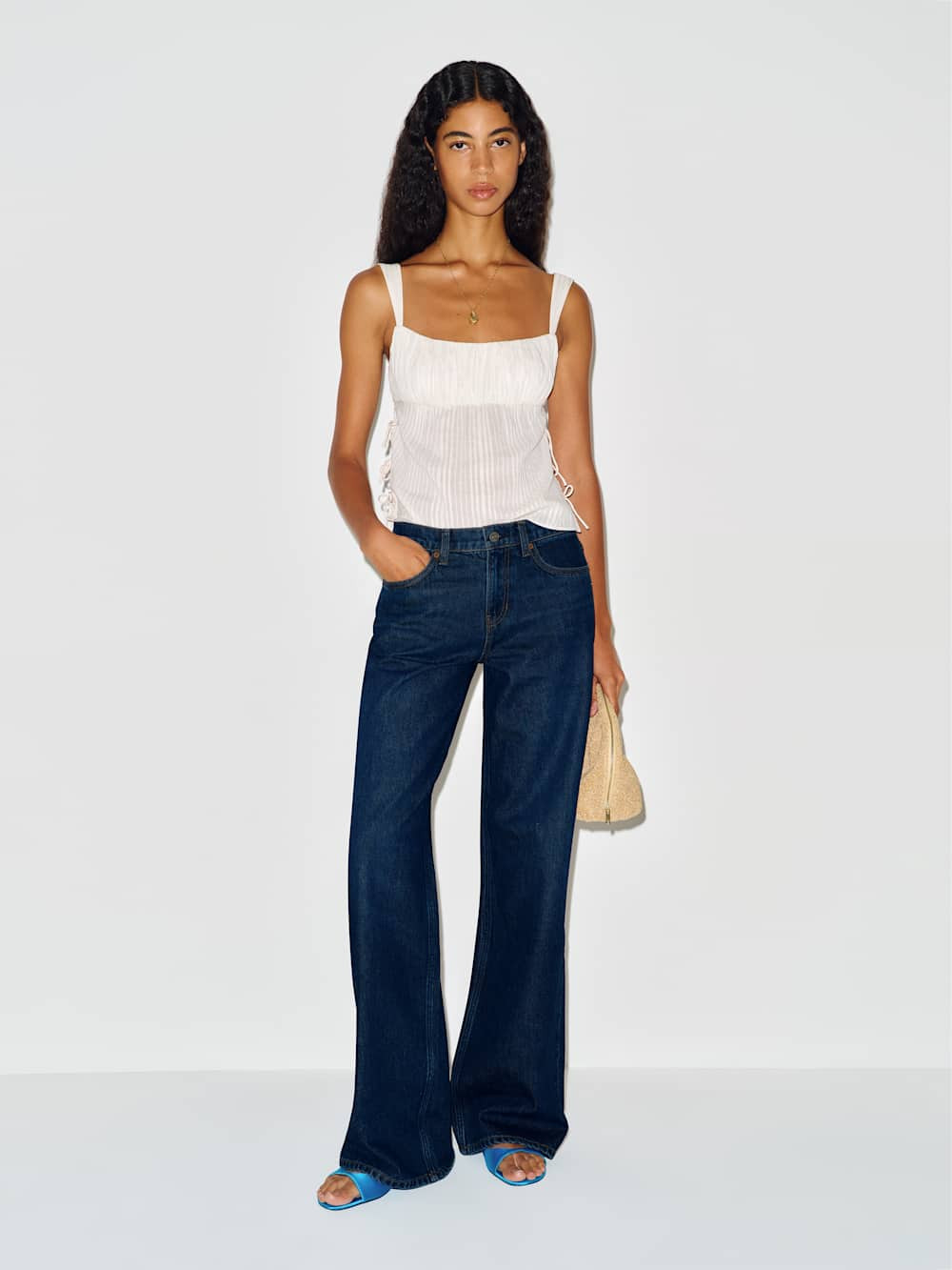 Cary Low Rise Slouchy Wide Leg Jeans | Reformation (Global)