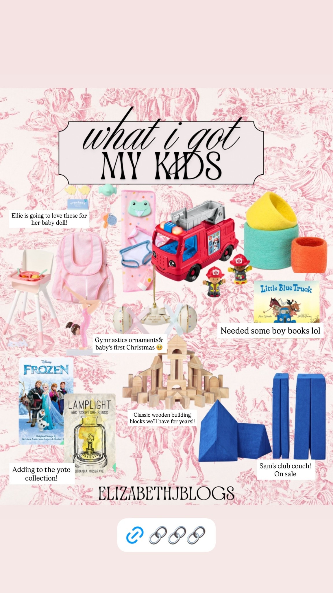 Baby Christmas gift ideas. Toddler gift ideas