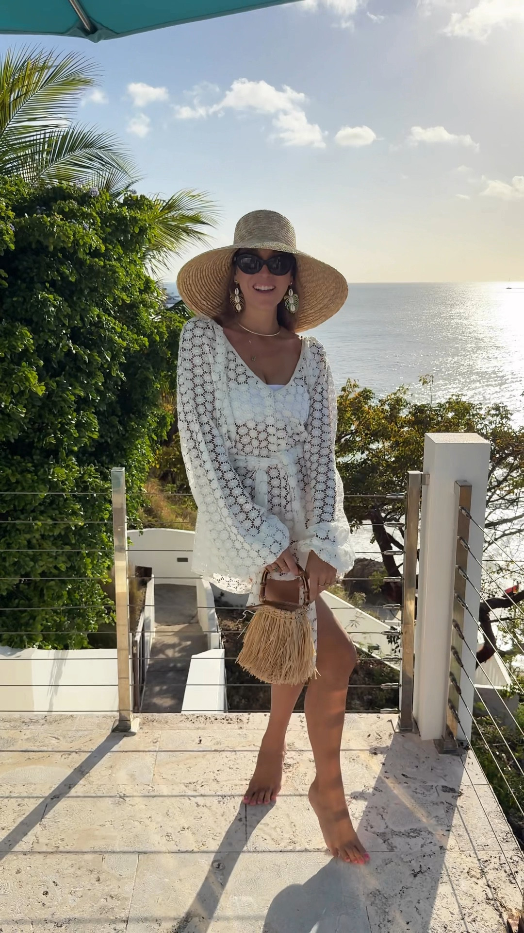 Favorite crochet cover up dress 🤍 #coverup #dress

#LTKSwim #LTKTravel