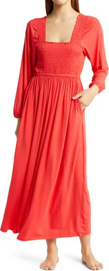 Moonlight Eco Long Sleeve Nightgown | Nordstrom