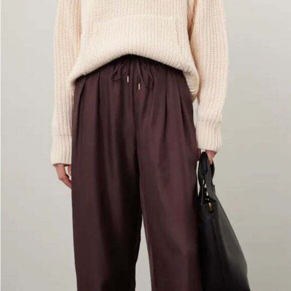 Silk Laundry Slouch Pants Size Small | Poshmark