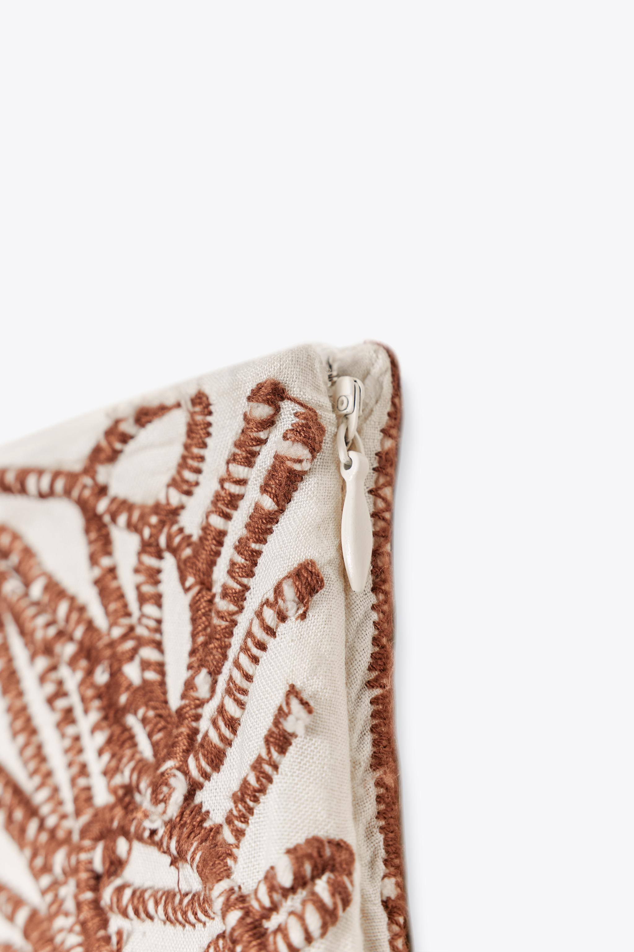 ZW COLLECTION FLORAL EMBROIDERED MINI SKIRT | Zara US